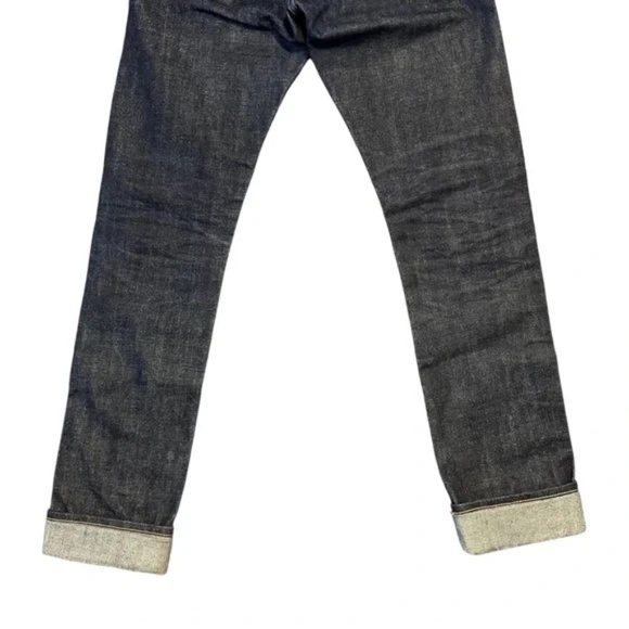 Rogue Territory | Stanton Slim Straight Indigo Selvedge Denim Jeans Size 28 - Picture 4 of 10